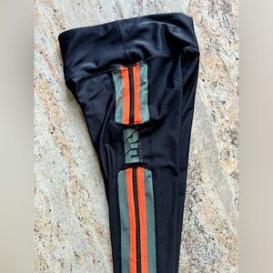 PE Nation striped leggings, size S